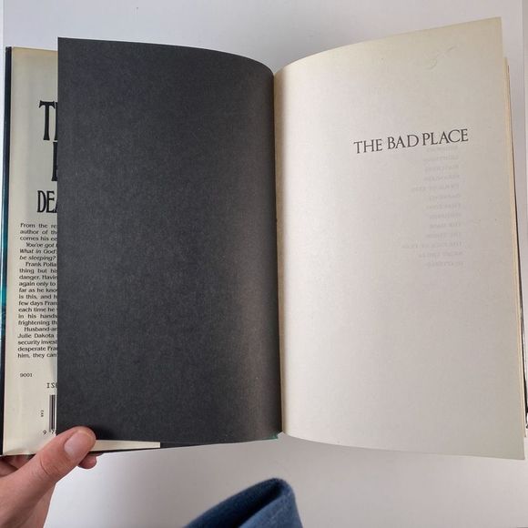 2/$30 - The Bad Place by Dean R. Koontz - Picture 9 of 14
